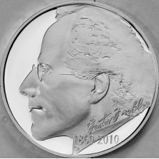 Stříbrná pamětní mince 200 Kč Mahler